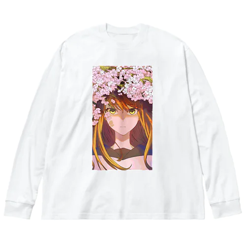 蕾の王国 Big Long Sleeve T-Shirt