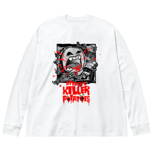 【淡色系】キラーポテト Big Long Sleeve T-Shirt