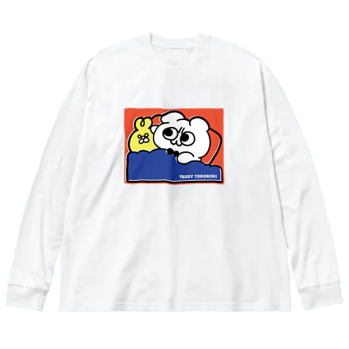 おやすみテディ轟 ビッグシルエットロングスリーブTシャツ