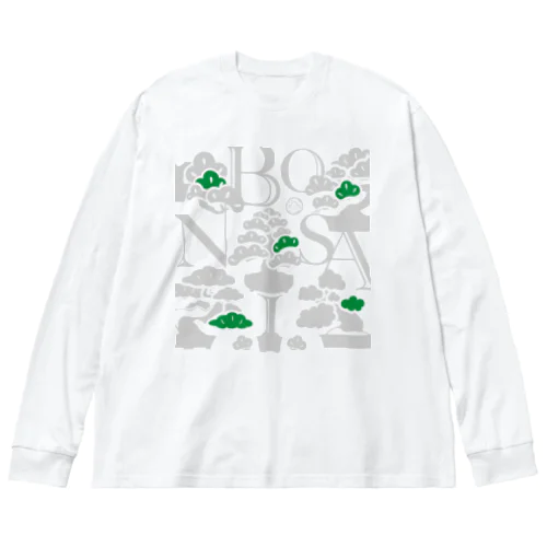 BONSAI1 ビッグシルエットロングスリーブTシャツ