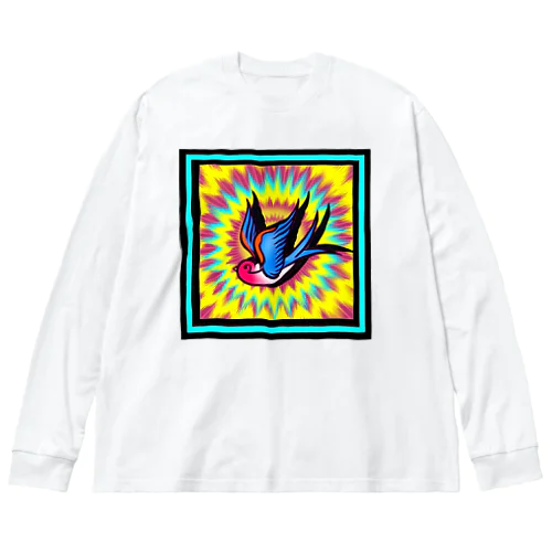 燕  #0021 Big Long Sleeve T-Shirt