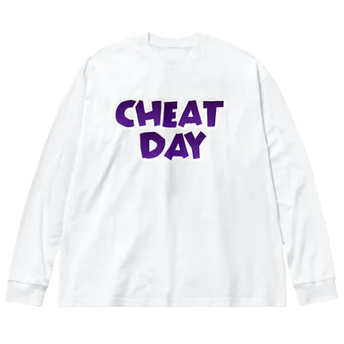 CHEAT DAY ビッグシルエットロングスリーブTシャツ