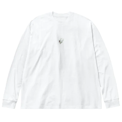 しろいぬ Big Long Sleeve T-Shirt