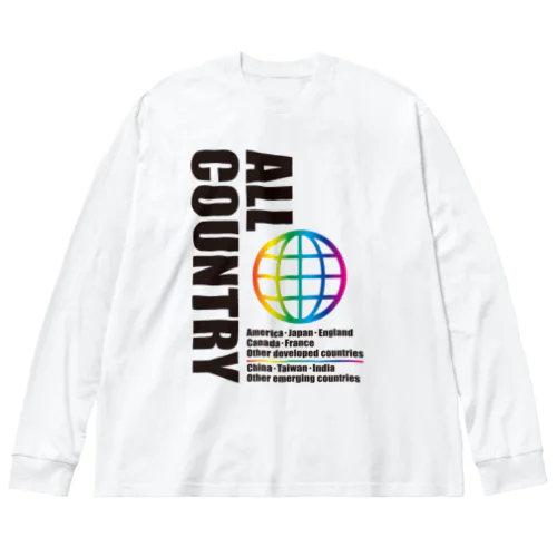 オールカントリー Big Long Sleeve T-Shirt