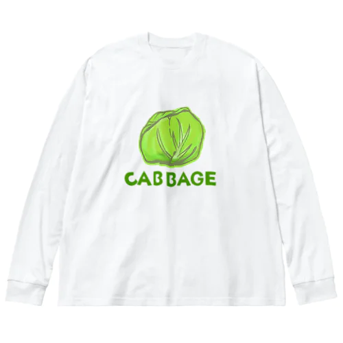 cabbage ビッグシルエットロングスリーブTシャツ