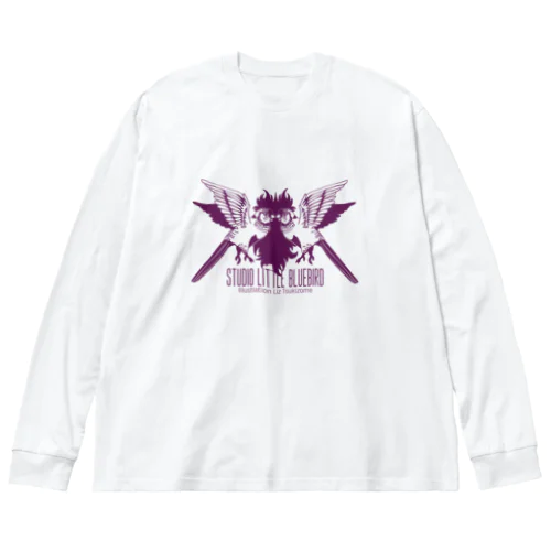 ロックなウロコインコくん Big Long Sleeve T-Shirt