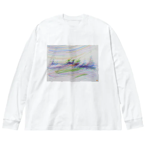 Tsukuba Hill Big Long Sleeve T-Shirt