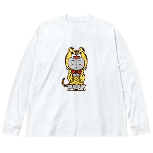 着ぐるみ 寅地蔵　ｰソロTｰ Big Long Sleeve T-Shirt