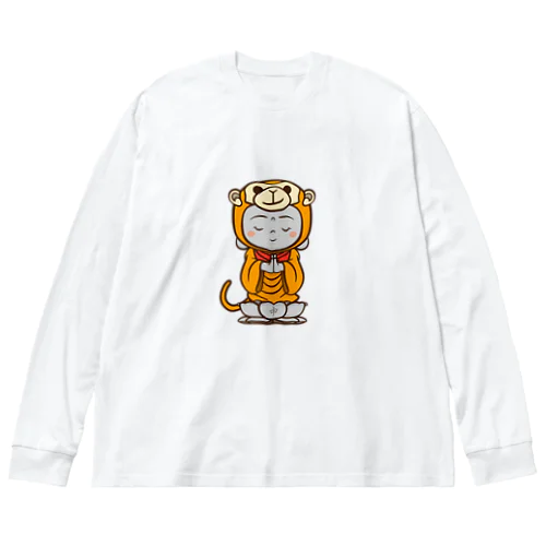 着ぐるみ 申地蔵　ｰソロTｰ Big Long Sleeve T-Shirt