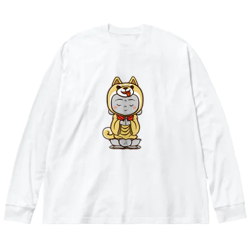 着ぐるみ 戌地蔵　ｰソロTｰ ビッグシルエットロングスリーブTシャツ