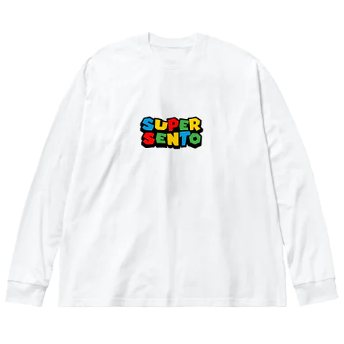 SUPER SENTO（スーパー銭湯） ビッグシルエットロングスリーブTシャツ