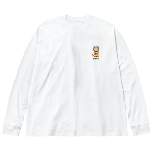 着ぐるみ 申地蔵　ｰワンポイントTｰ Big Long Sleeve T-Shirt