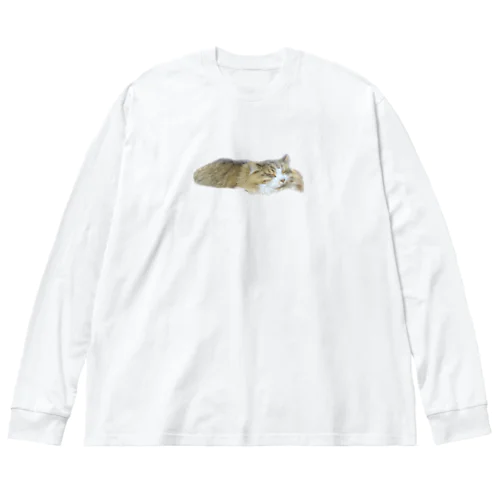 福丸 1匹 Big Long Sleeve T-Shirt