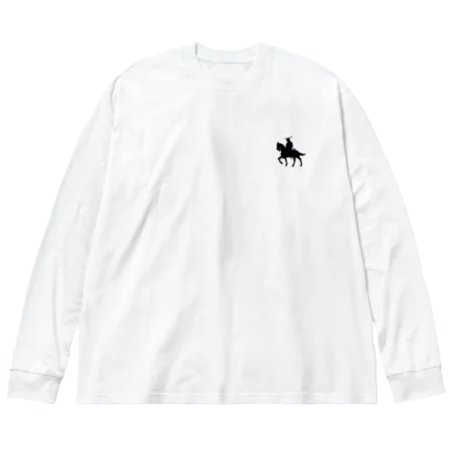 伊達政宗 独眼竜政宗　宮城県 仙台 仙台藩 伊達政宗騎馬像 POLO ポロ Big Long Sleeve T-Shirt