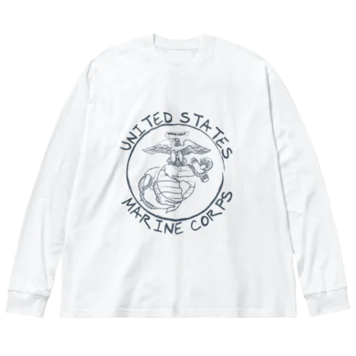 U.S.MARINE CORPS Big Long Sleeve T-Shirt