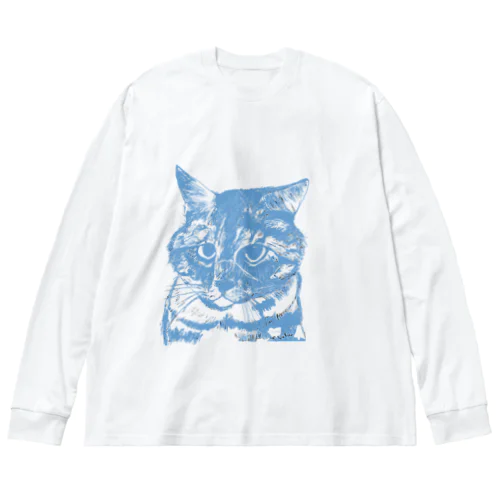 強い心 Big Long Sleeve T-Shirt