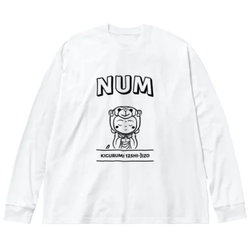 着ぐるみ 申地蔵　ｰNUM Tｰ ビッグシルエットロングスリーブTシャツ