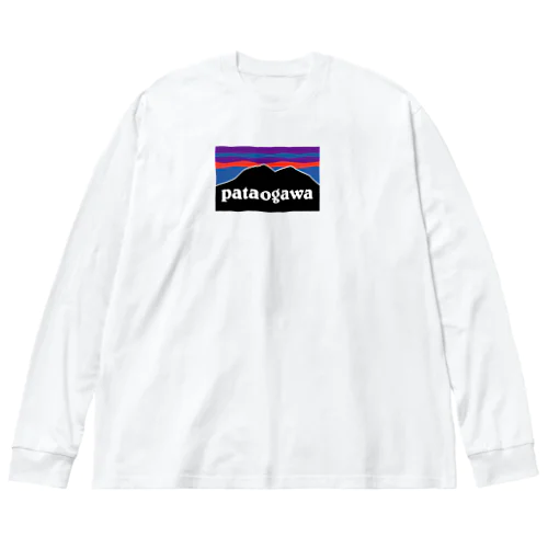 pataogawa ビッグシルエットロングスリーブTシャツ