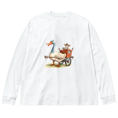 カモさん Big Long Sleeve T-Shirt