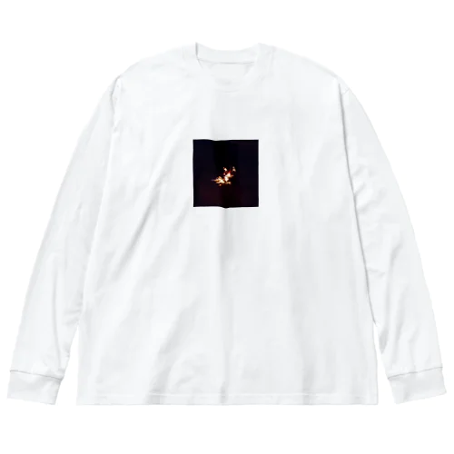 散る火花 Big Long Sleeve T-Shirt