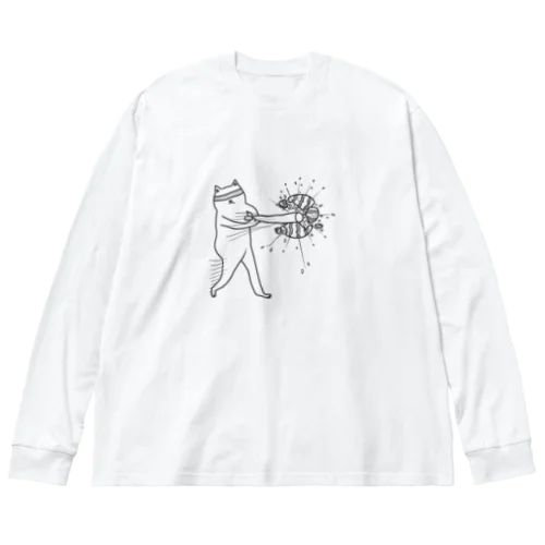 フルスイングすいか割 Big Long Sleeve T-Shirt