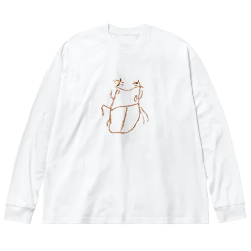 クワガタくん ビッグシルエットロングスリーブTシャツ