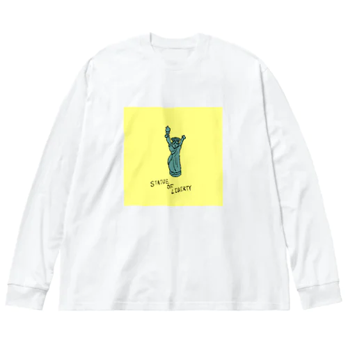 STATUE OF LIBERTY ビッグシルエットロングスリーブTシャツ