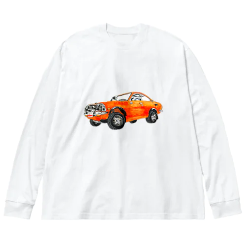 OLD CAR ③ ビッグシルエットロングスリーブTシャツ