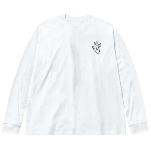 天才_K氏 Big Long Sleeve T-Shirt