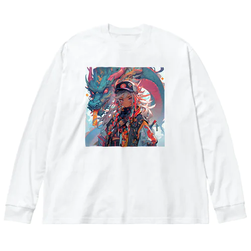 大和撫子 Big Long Sleeve T-Shirt