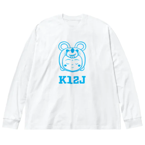 着ぐるみ 子地蔵　ｰ顔Tｰ Big Long Sleeve T-Shirt