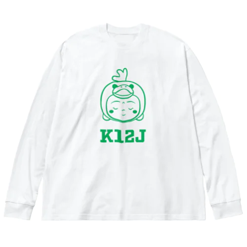 着ぐるみ 酉地蔵　ｰ顔Tｰ Big Long Sleeve T-Shirt