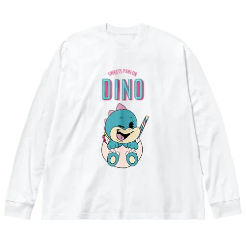 SWEETS PARLOR DINO Big Long Sleeve T-Shirt