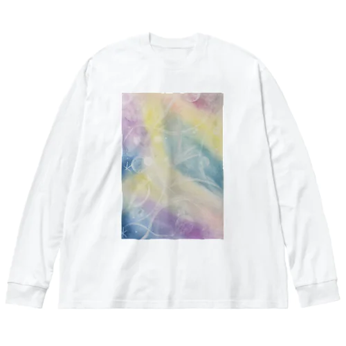 光のアート Big Long Sleeve T-Shirt