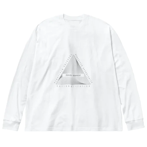 Fraud_Triangle ビッグシルエットロングスリーブTシャツ