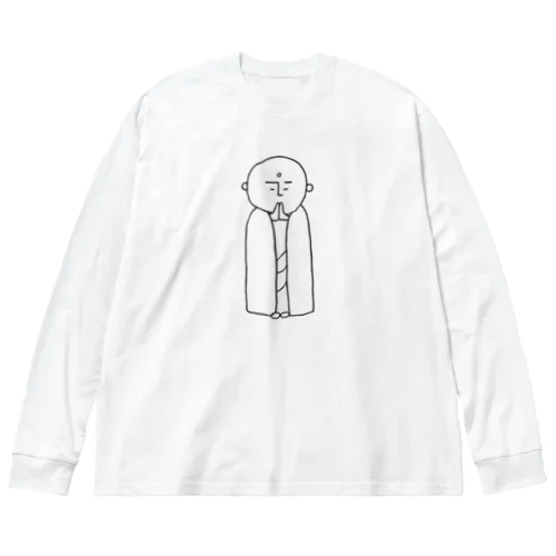 地蔵 ビッグシルエットロングスリーブTシャツ