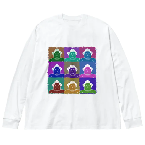 SUMO WRESTLER (multicolor) ビッグシルエットロングスリーブTシャツ