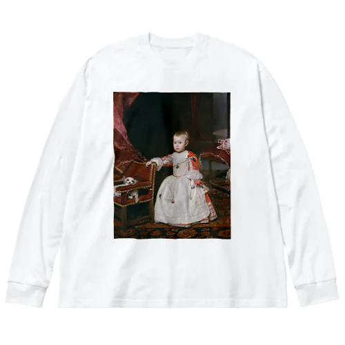 皇太子フェリペ・プロスぺロの肖像 / Portrait of Prince Philip Prospero Big Long Sleeve T-Shirt