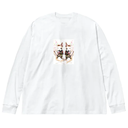 イタグレのウィンク Big Long Sleeve T-Shirt