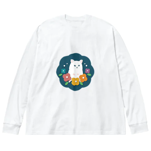 パールホワイトハムスターしろきちのおめかし Big Long Sleeve T-Shirt