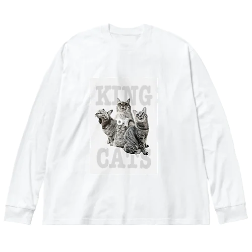 king of cats ビッグシルエットロングスリーブTシャツ