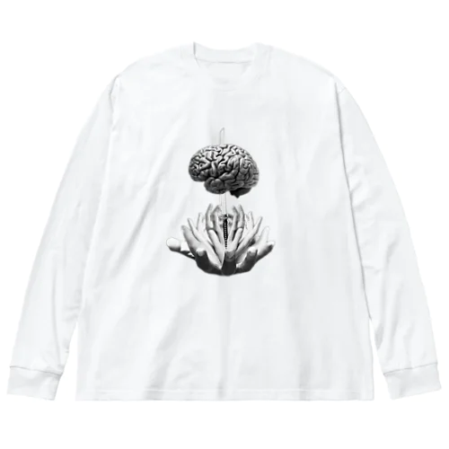 奈落の花 ビッグシルエットロングスリーブTシャツ