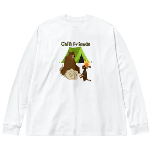 Chill friends  Big Long Sleeve T-Shirt