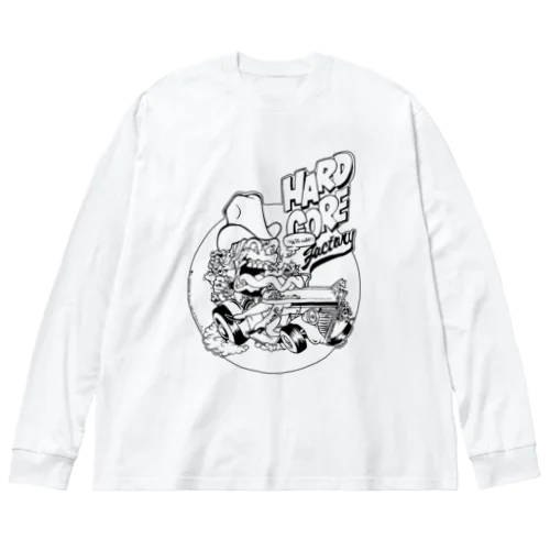 HARD CORE FACTORY#B ビッグシルエットロングスリーブTシャツ