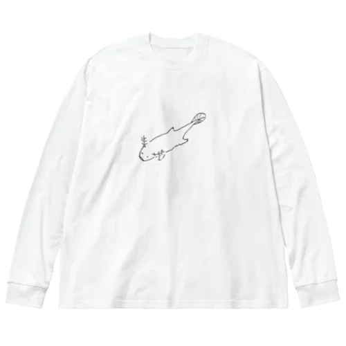 なんか違うウーパールーパー Big Long Sleeve T-Shirt