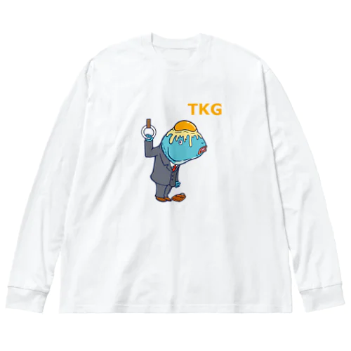 卵かけ魚人 Big Long Sleeve T-Shirt