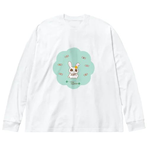 うさぴょんキャンディ ビッグシルエットロングスリーブTシャツ