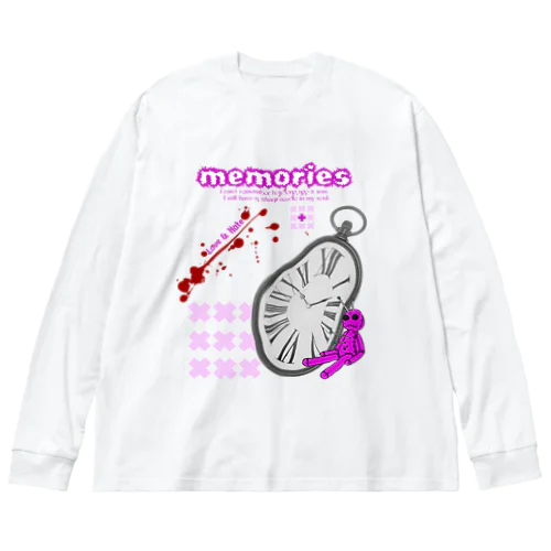 memories ビッグシルエットロングスリーブTシャツ