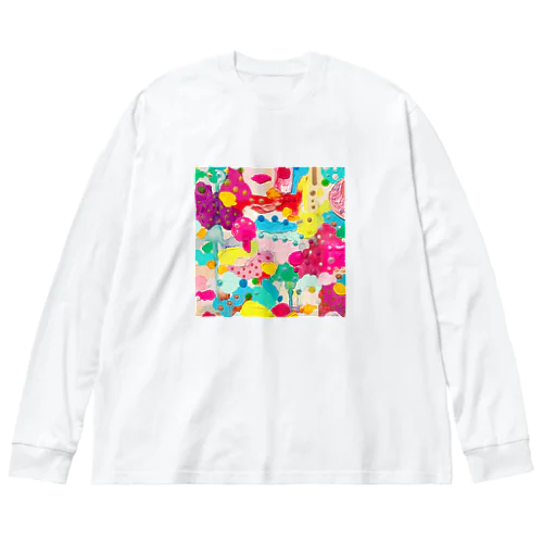 riii ビッグシルエットロングスリーブTシャツ