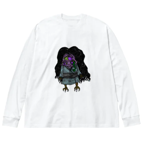 突撃！！クリチャーちゃん Big Long Sleeve T-Shirt